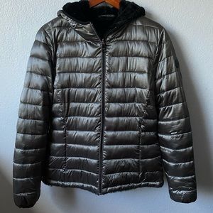 Andrew Marc Ladies’ Ultra Soft Attached Hood